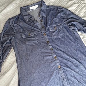 Button down super soft half sleeve shirt